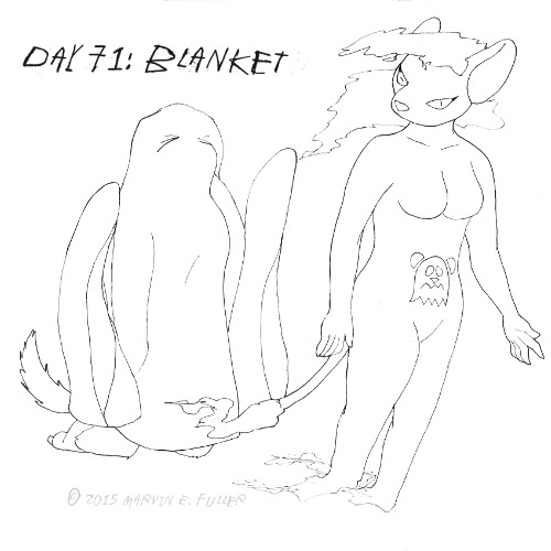 Daily Sketch 71 - Blanket